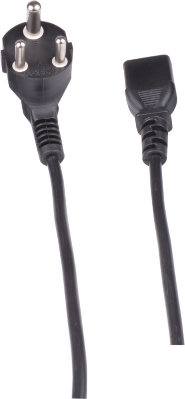 SONIA AC5 5 m Power Cord(Compatible with Vidoe Light, Desktop PC, Studio Light, Black, One Cable)