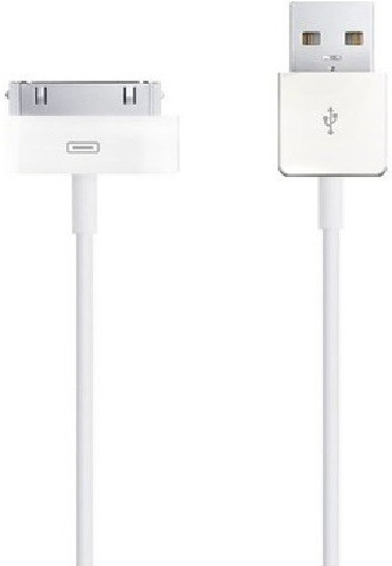 Classic Shopping USB Data Sync & Charger Cable for Apple iPhone 4/4s, 3G iPhone, iPod Nano USB Cable(White) RS.181 (74.00% Off) - Flipkart
