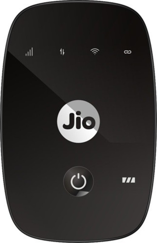 Jio Fi M2 Wireless Router Data Card(Black)