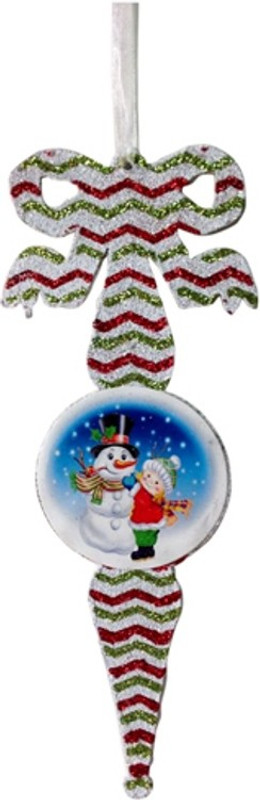 Funcart Multicolor Glitter Snowman Hanging decoration for christmas decoration - 10 g Funcart Multicolor Glitter Snowman Hanging decoration for christmas decoration - 10 g