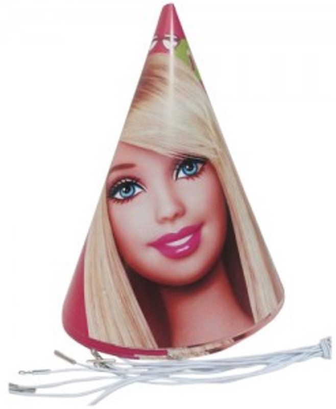 Funcart Multicolor Barbie Cone Cap - 10 g Funcart Multicolor Barbie Cone Cap - 10 g