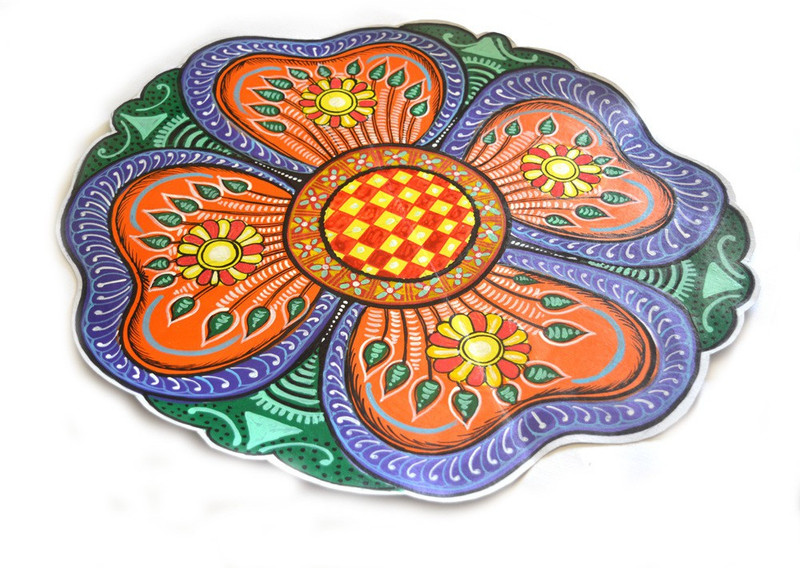 Art Godaam Multi colour Rangoli - 1 Art Godaam Multi colour Rangoli - 1