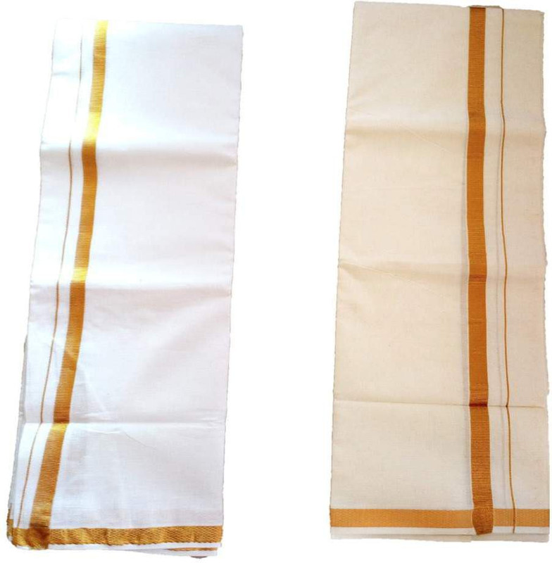 Pitaliya 2 Solid Men Dhoti Pitaliya 2 Solid Men Dhoti