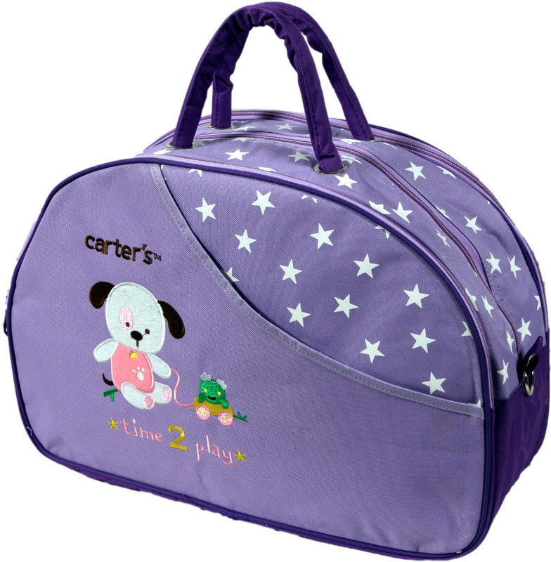 BornBabyKids Imported Mother Diaper Bag(Purple)