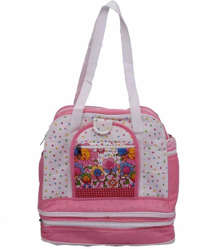 KUBER INDUSTRIES Baby Messenger Diaper Bag(Pink)