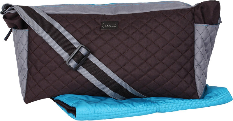 Anekaant Mumsy Sling Diaper Bag(Brown, Grey)