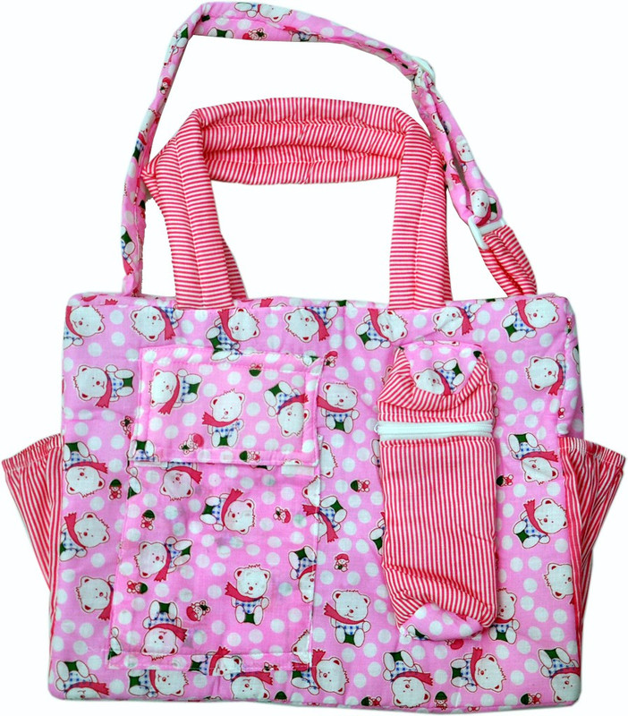 Jhankhi Mothers Bags Regular Backpack Diaper Bag(Pink)