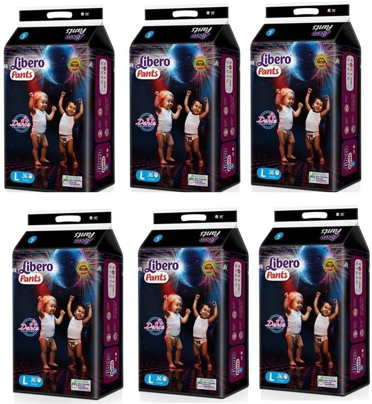 Libero diaper pent - L(6 Pieces)