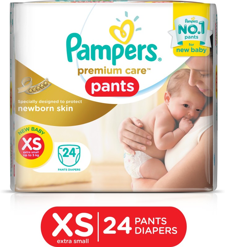 Pampers Premium Care Pants Diapers - Extra Small(24 Pieces)