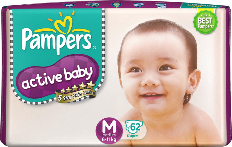 pampers active baby medium