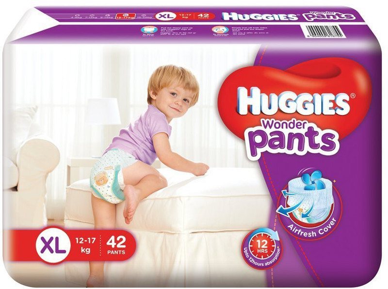Huggies Wonder Pants Diapers - XL(42 Pieces)