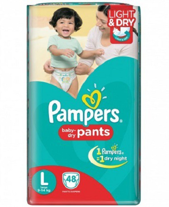 Pampers Pants Diapers - L - L(48 Pieces)