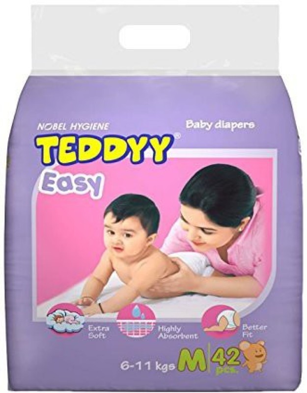 Teddyy Diaper - M(42 Pieces)