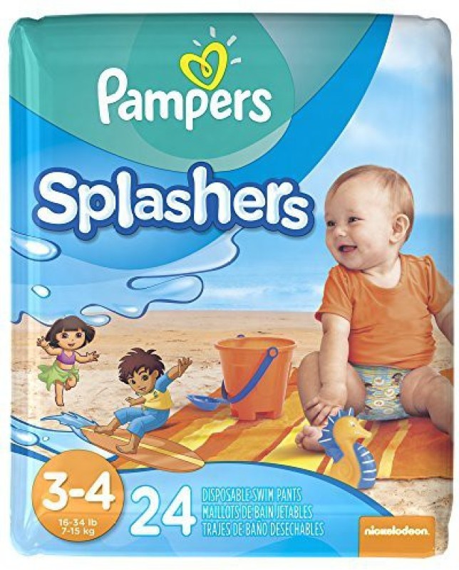 Pampers Splashers Diapers - M(24 Pieces)