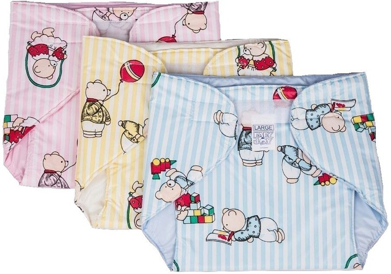 Baby Joy Inside Outside NonToxic WaterProof Diaper (6-12 Months)