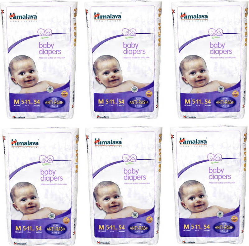 Himalaya Baby Diaper - M(6 Pieces)