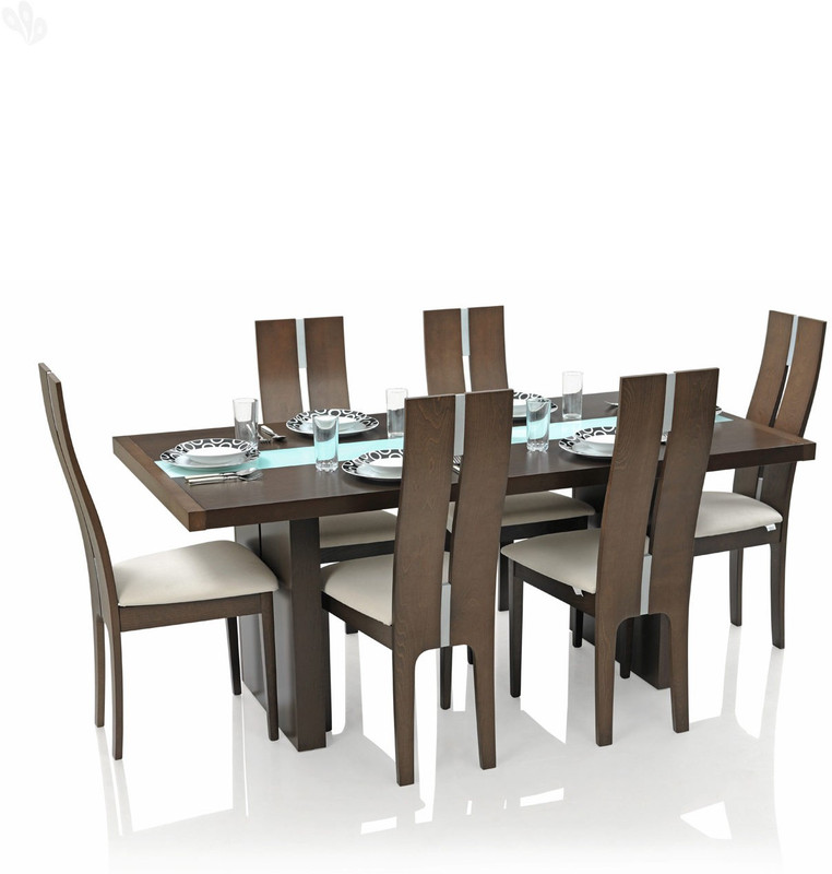 RoyalOak Daffodil Solid Wood 6 Seater Dining Set(Finish Color - Honey Brown) RS.39990 (38.00% Off) - Flipkart