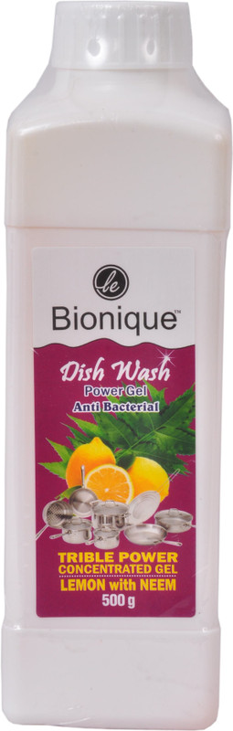 Le Bionique Classic Dish Cleaning Gel(Lemon, 500 ml) RS.270 (0.00% Off) - Flipkart
