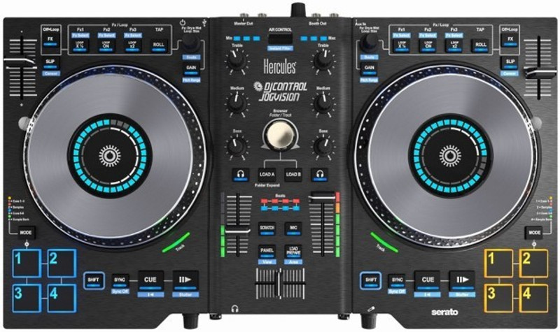 HERCULES DJ JogVision Wired DJ Controller