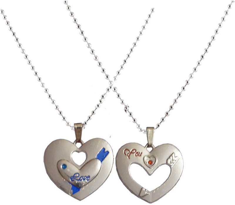 Men Style New Design couples Heart Love Debossed Multicolor Dog Tag