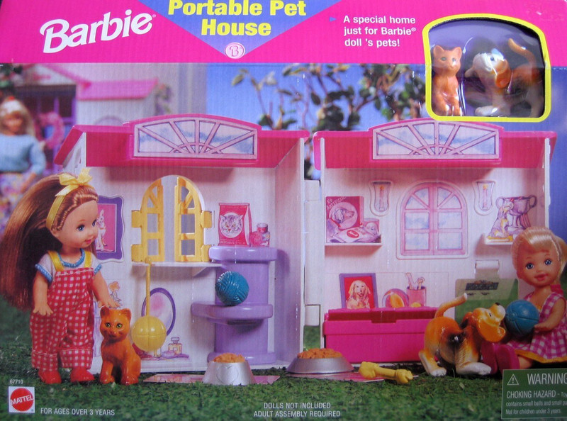 Barbie Portable Pet House Multicolor Desertcart Seychelles