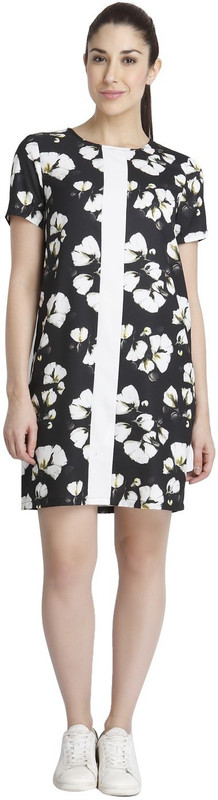 Vero Moda Women Shift Black Dress