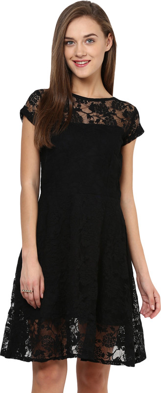 miss chase black dress