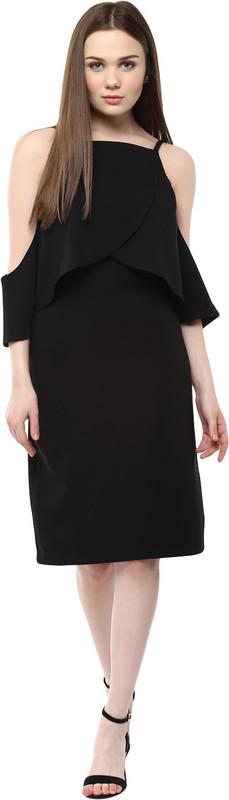Harpa Women Maxi Black Dress