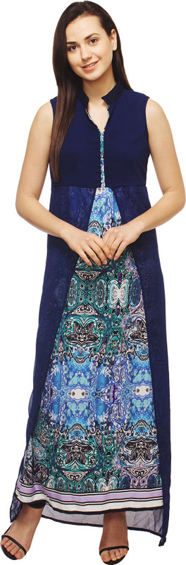 Adyuth Women Maxi Multicolor Dress