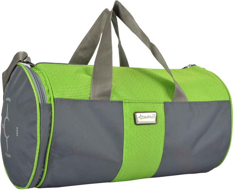 Compass 17 inch/43 cm Multi-utility Trendy Gym Bag Gym Bag(Green)
