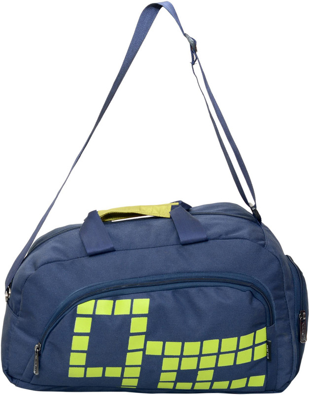 Yark 17 inch/43 cm Gym Bag with Shoe Pouch Gym Bag(Blue)