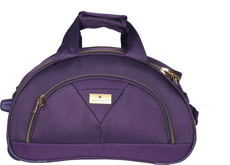 sammerry SMD-20 Duffel Strolley Bag(Purple)