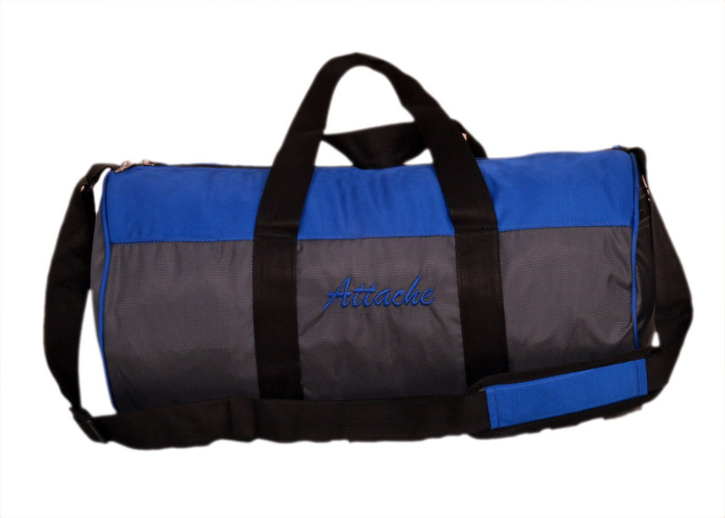 Attache 16 inch/40 cm 1013 B Gym Bag(Blue, Grey)