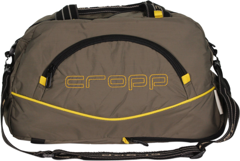 Cropp With Shoe Compartment and Convertible To Backpack Gym Bag(Brown)