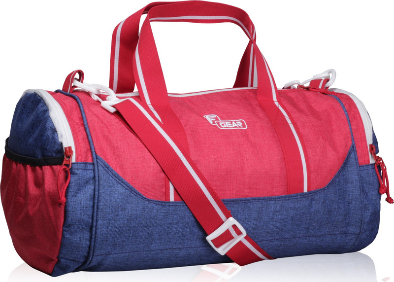 F Gear 17 inch/44 cm America Gym Bag(Red, Blue)