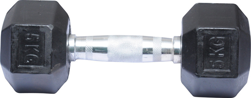 Indus Hex Technix Fixed Weight Dumbbell(5 kg) Indus Hex Technix Fixed Weight Dumbbell(5 kg)