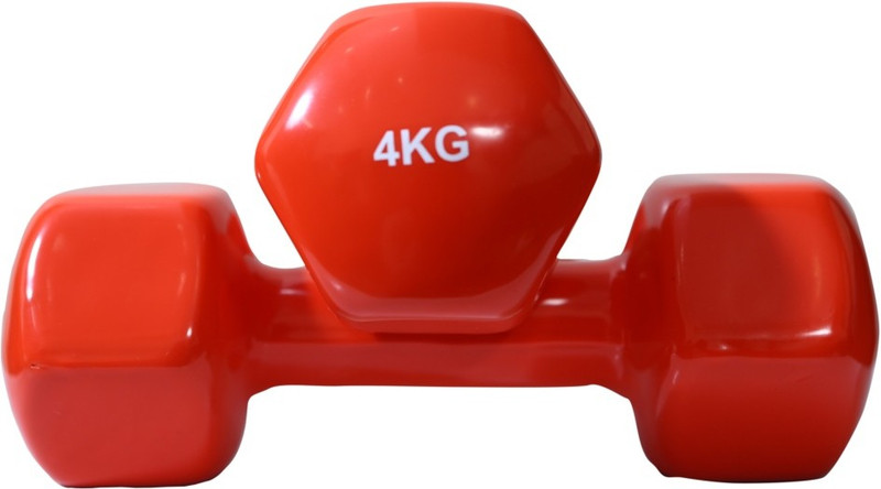 B FIT USA Vinyl Fixed Weight Dumbbell(4 kg) B FIT USA Vinyl Fixed Weight Dumbbell(4 kg)