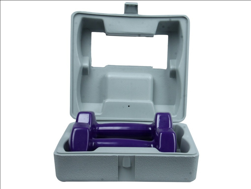 B FIT USA Classic Shape Vinyl Fixed Weight Dumbbell(2 kg) B FIT USA Classic Shape Vinyl Fixed Weight Dumbbell(2 kg)