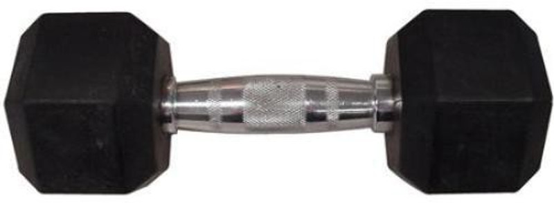 Gymnasio Rubber Coated Hex (Single) 2.5 kg Fixed Weight Dumbbell(2.5 kg) Gymnasio Rubber Coated Hex (Single) 2.5 kg Fixed Weight Dumbbell(2.5 kg)