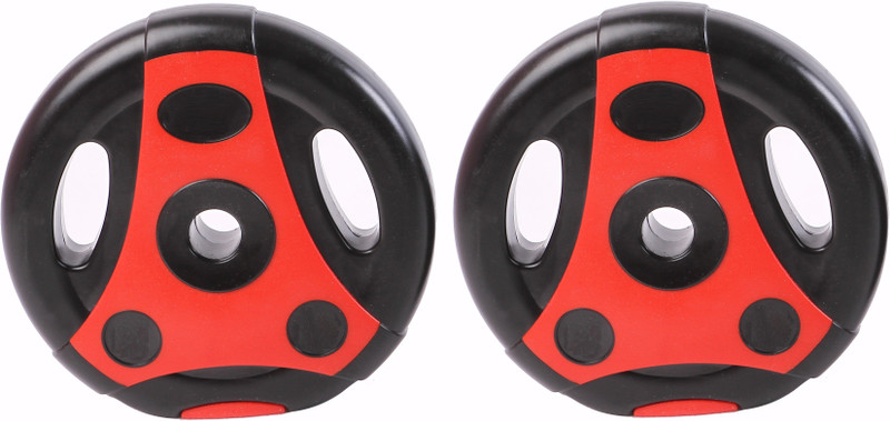 Kobo Vinyl Plates With Grip Handles Weight For Home Gym 3 Kg x 2 = 6 Kg (Imported) Adjustable Dumbbell(6 kg) Kobo Vinyl Plates With Grip Handles Weight For Home Gym 3 Kg x 2 = 6 Kg (Imported) Adjustable Dumbbell(6 kg)