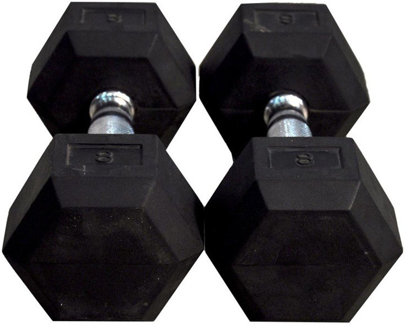 Tima Hexa Dumbbells 3kg Fixed Weight Dumbbell(6 Kg) Tima Hexa Dumbbells 3kg Fixed Weight Dumbbell(6 Kg)