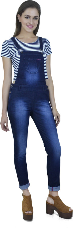 Xpose Women Blue Dungaree