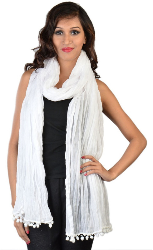 Fugen Chiffon Solid Women Dupatta
