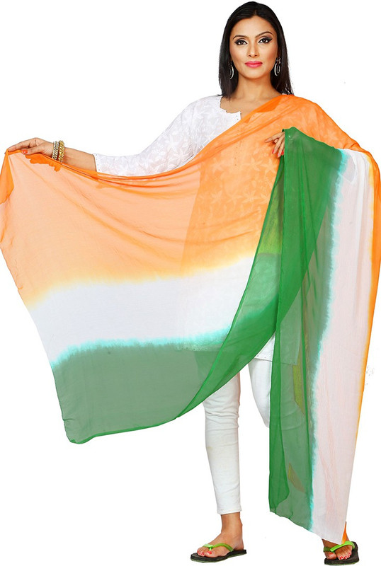 Rani Saahiba Chiffon Solid Women Dupatta