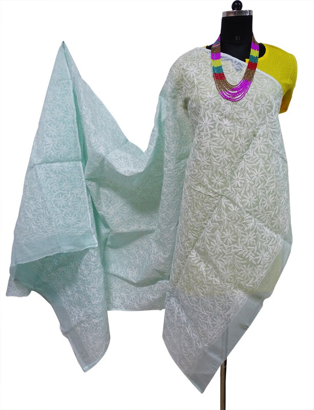 Toygully Cotton Blend Embroidered Women Dupatta