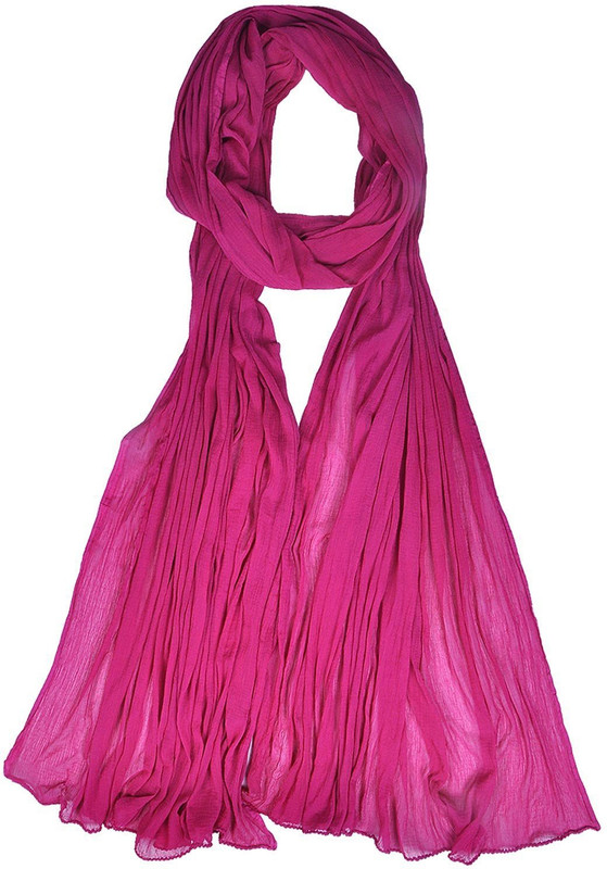Color Fall Chiffon Solid Women Dupatta