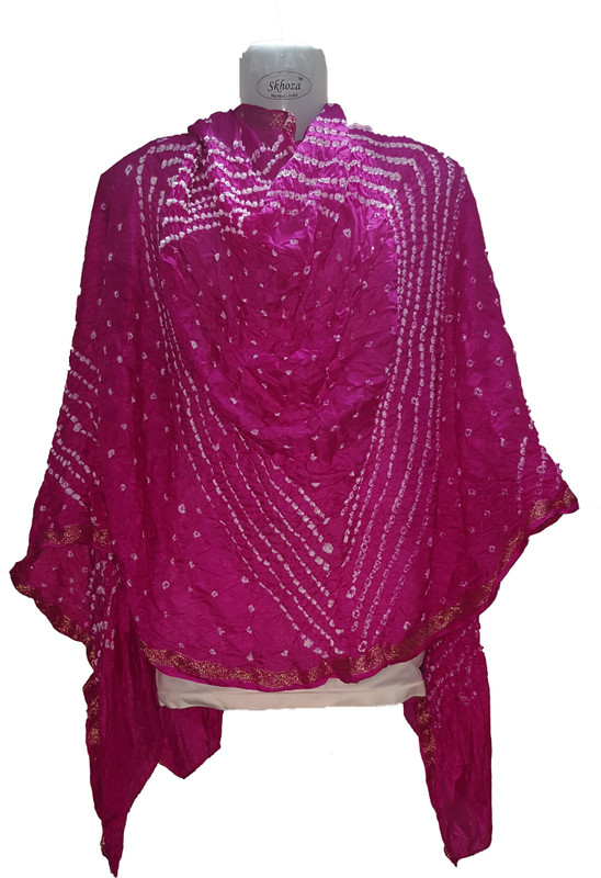 Skhoza Art Silk Self Design Women Dupatta
