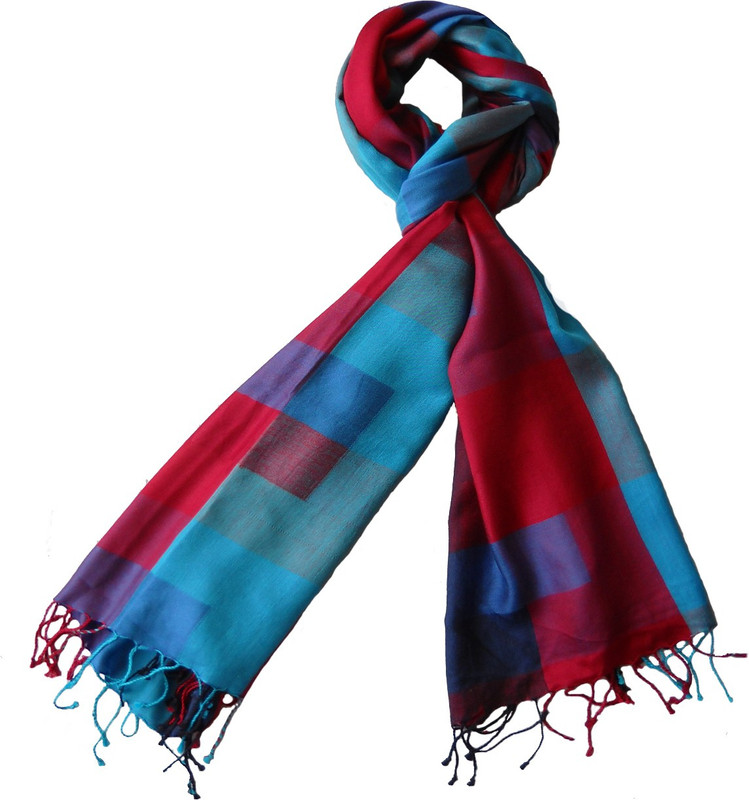 RED BIRD FASHION Art Silk Printed Women Dupatta