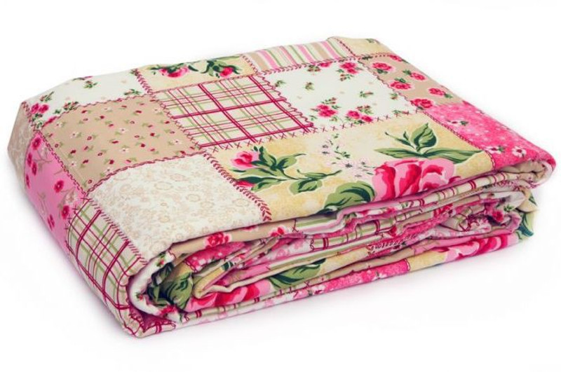 shoppingtara Single Microsuede Duvet Cover(Pink)