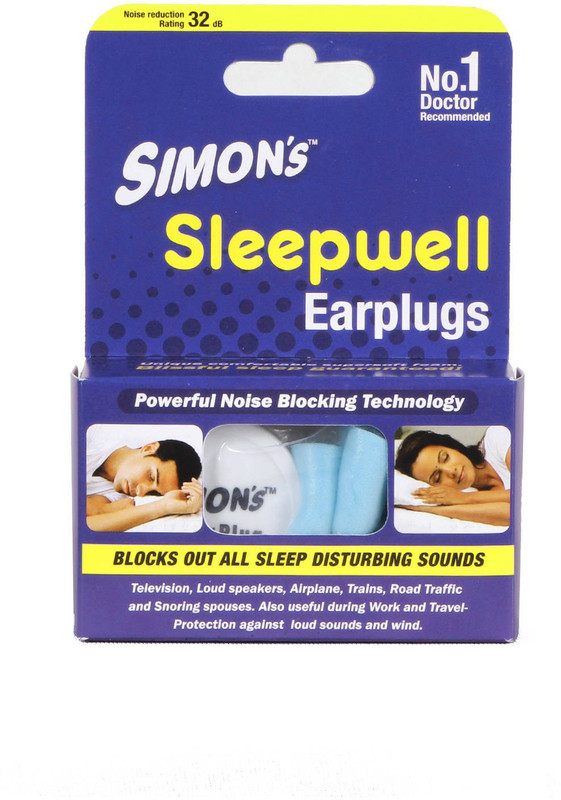 Simon's Sleepwell - 12 pairs Ear Plug(Blue)